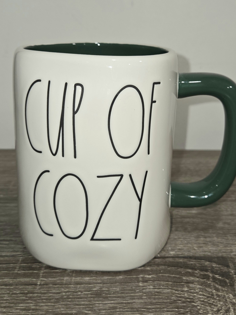 Rae Dunn 3D “Cup Of Cozy” Dbl Sided Christmas Cocoa Holiday Mug